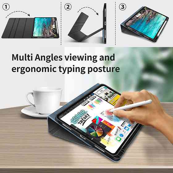 Защитный чехол-книжка DTH-Panda для iPad Air 5 2022/Air 4 2020 10.9/iPad 4-го поколения 10.9/iPad Pro 11 2018 Днепр