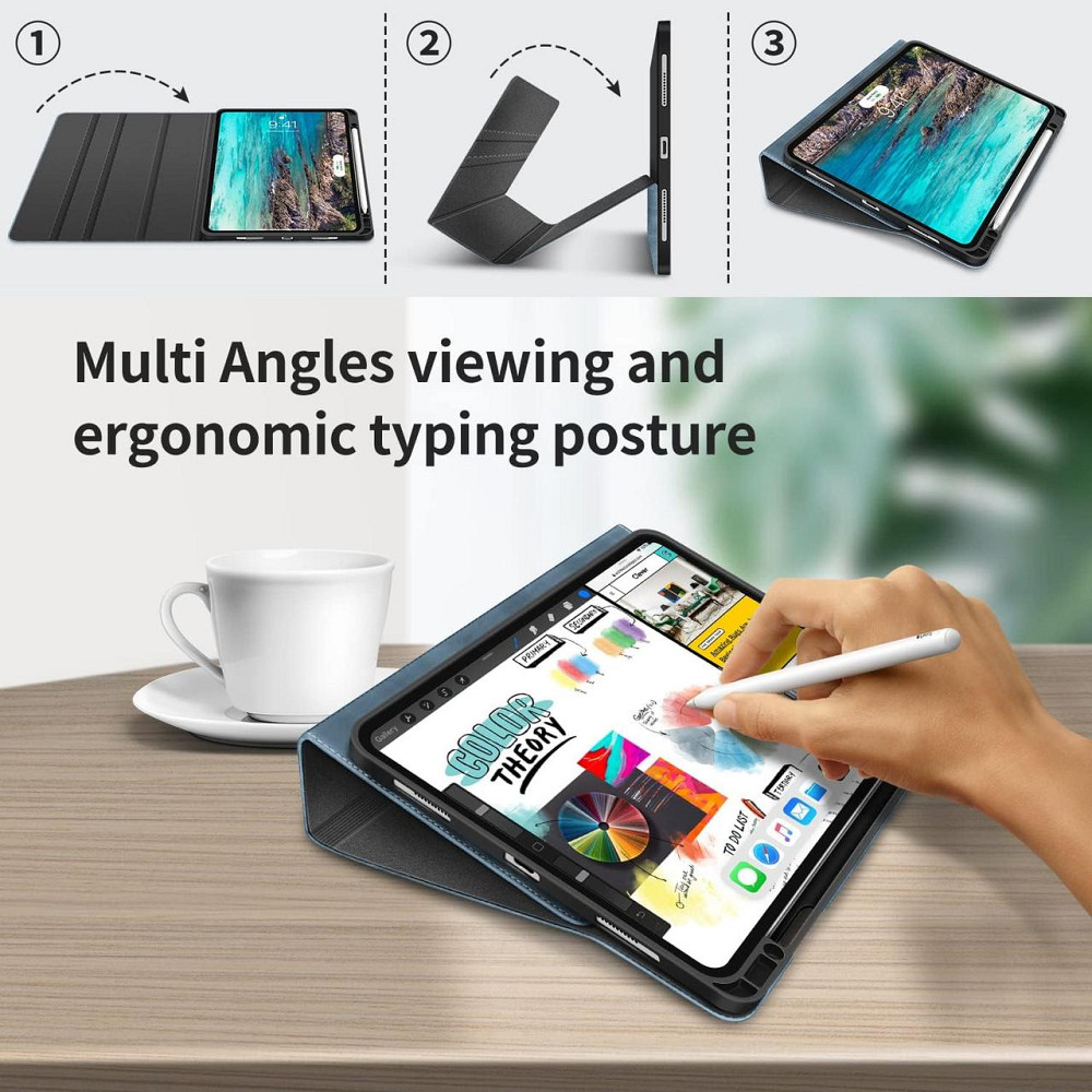 Защитный чехол-книжка DTH-Panda для iPad Air 5 2022/Air 4 2020 10.9/iPad 4-го поколения 10.9/iPad Pro 11 2018 Днепр - изображение 6