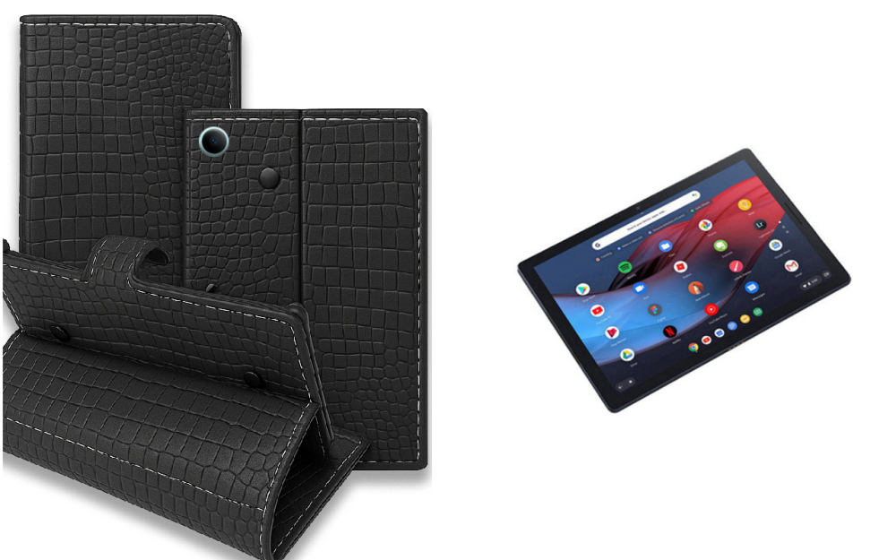 Книжка-трансформер для планшета Google Pixel Slate M3, колір Black Krokodil Black Київ - фото 1