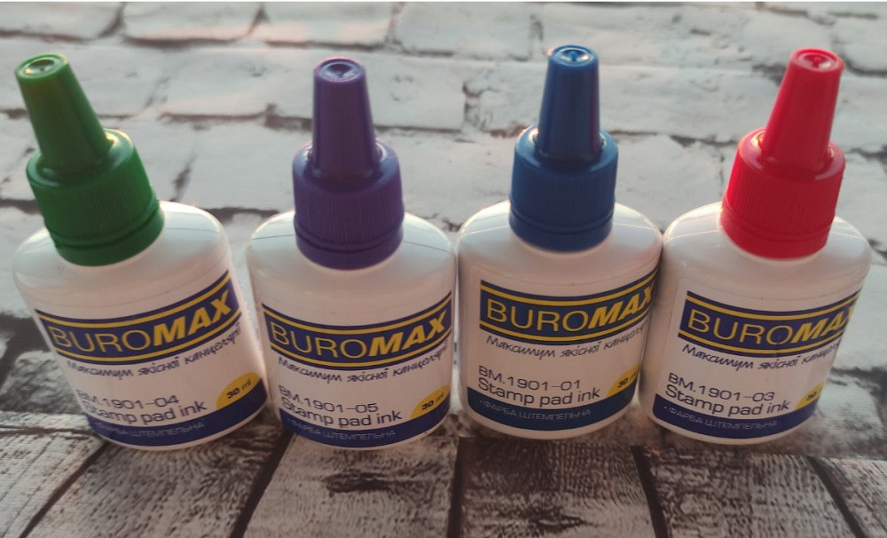 Набір штемпельної фарби Buromax Київ - фото 3