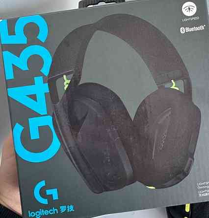 НОВІ навушники Logitech G435 Black геймерские наушники. Київ