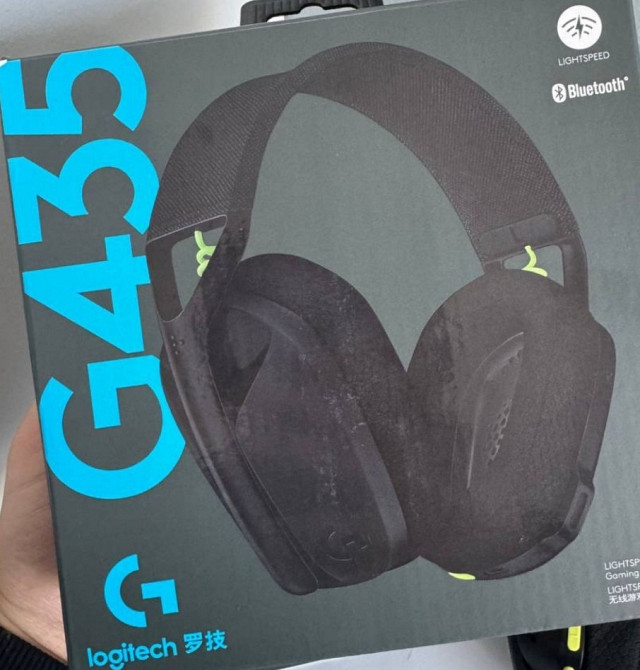 НОВІ навушники Logitech G435 Black геймерские наушники. Київ - фото 2