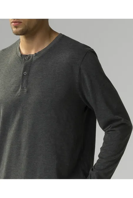 Чоловіча піжама (довгі штани, довгий рукав) 100% Бавовна Atlantic NMP-375 L Київ - фото 7