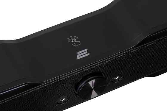 Акустична система (саундбар) 2E PCS101 RGB, 2.0, USB, Black Киев