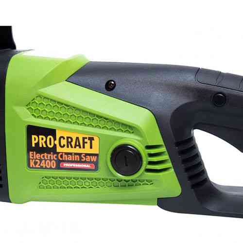 Цепная пила электрическая Procraft K2400 - 2 кВт, длинная шина 400 мм, гарантия Германия Львов