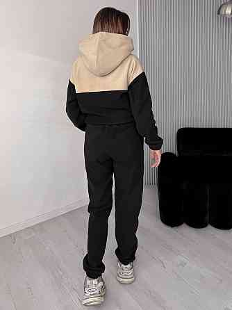 Женский теплый костюм двухцветный Одесса