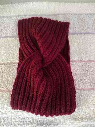 Повязка на голову женская,  вязаная, теплая топ Киев