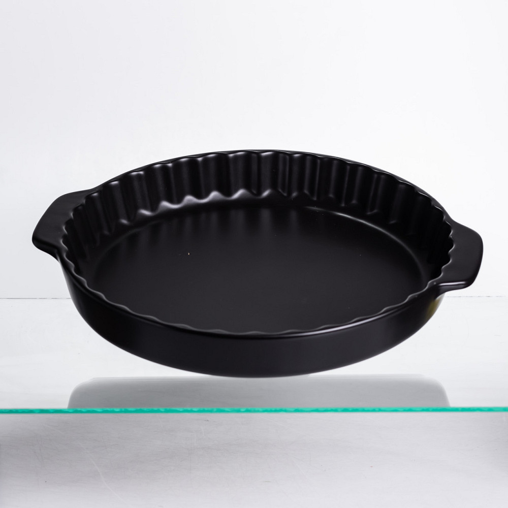 Yiwu Форма для запікання порцелянова 39,5х23,5х6 см 3 літри Червона Коломия - фото 3