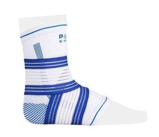 Бандаж на гомілкостоп Power System PS-6009 Ankle Support Pro Blue/White (1шт.) L/XL Кам'янське