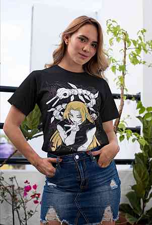 Футболка для мальчика аниме Магическая битва оверсайз (рост от 165 до 180 ) Черний AnimeJ0307m Днепр