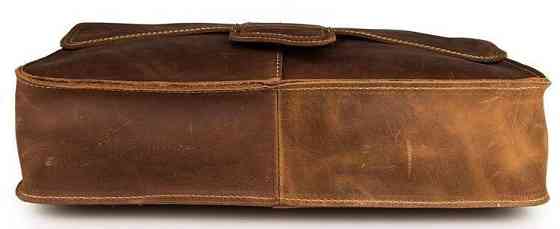 Сумка мужская Vintage 14231 в винтажном стиле Коричневая Киев