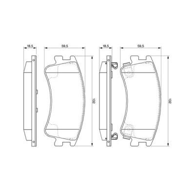 Тормозные колодки Bosch 0 986 494 079 Винница - изображение 5