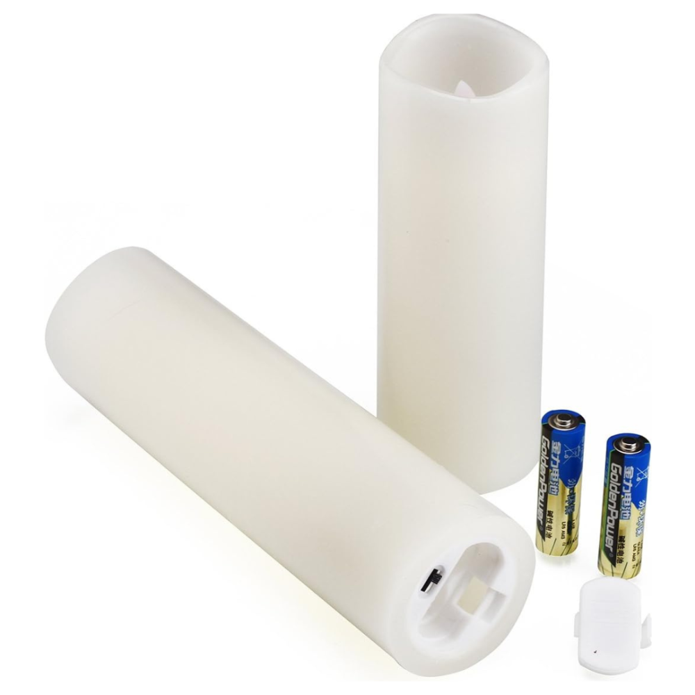 Набір світлодіодні свічки 9 шт. Niki Light лед світильник свічка на батарейках різних розмірів з пультом керування Київ - фото 8