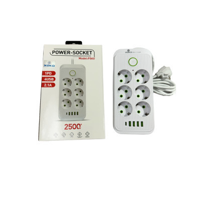 Сетевой фильтр питания XoKo XК-SP6-4-1-WH Винница - изображение 2