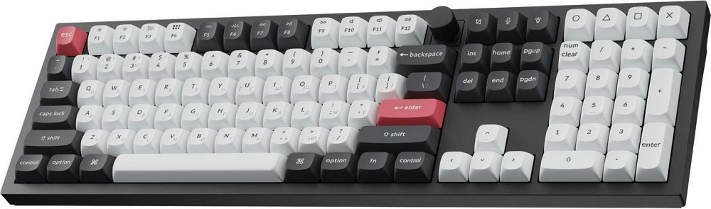 Клавіатура бездротова Keychron Q6 HE Magnetic Switch Black RGB (Q6H-M1-UA) ( 20028 ) Харьков - изображение 3