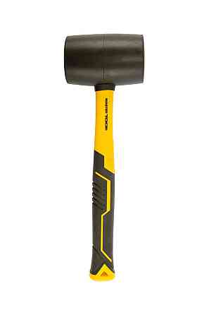 MASTERTOOL Киянка гумова MASTERTOOL 66 мм 680 г фібергласова ручка чорна 02-2303 Киев