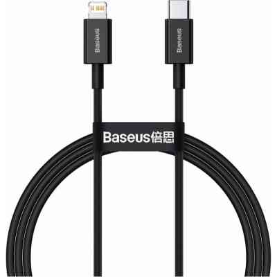 Дата кабель USB-C to Lightning 1.0m 20W Superior Series Black Baseus (CATLYS-A01) Вінниця