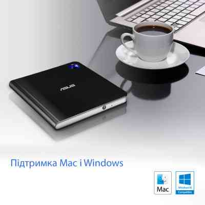 Оптичний привід Blu-Ray ASUS SBW-06D5H-U/BLK/G/AS (90DD02G0-M29000) Вінниця