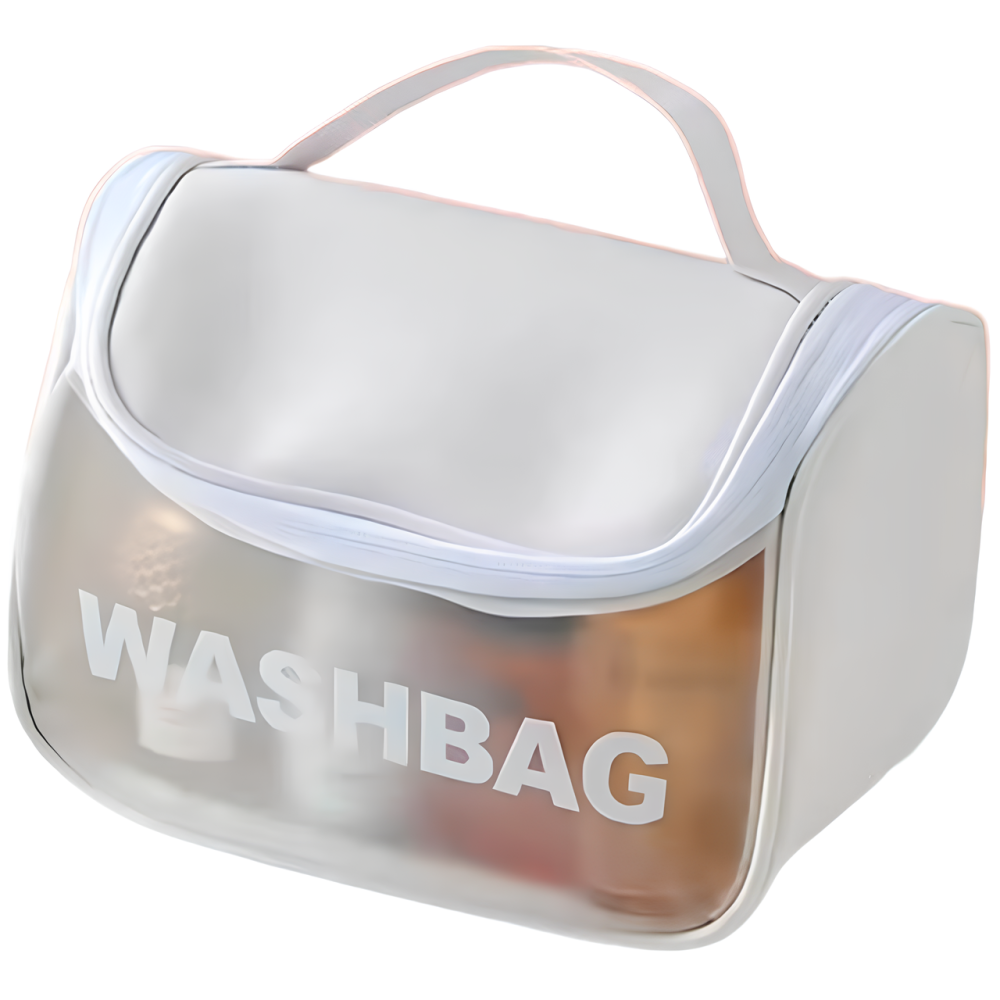 Косметичка, дорожня для подорожей, органайзер для аксесуарів у ванну та душ, водонепроникна, з ручкою Кам'янець-Подільський - фото 4