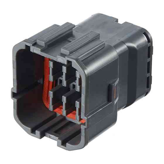 Електричний з'єднувач, 16-контактний Сірий, Пластик, Київ