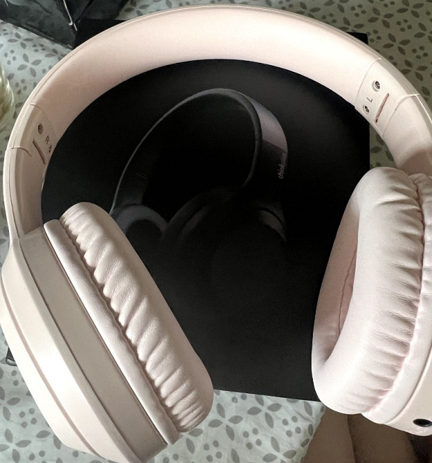 Накладні, складані навушники Lenovo Thinkplus TH10, рожеві. Харків - фото 5