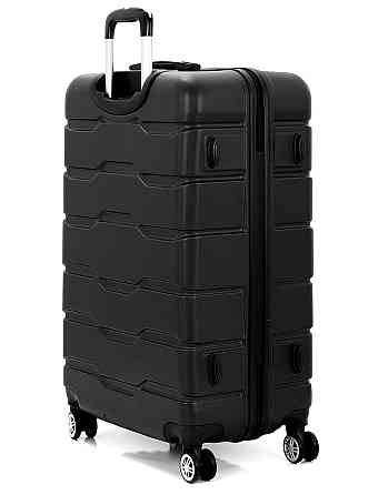 Валіза пластикова MCS V302 велика 76 см чорна Київ