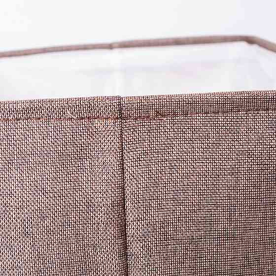 Мягкая корзина для белья коричневая 47 л Киев