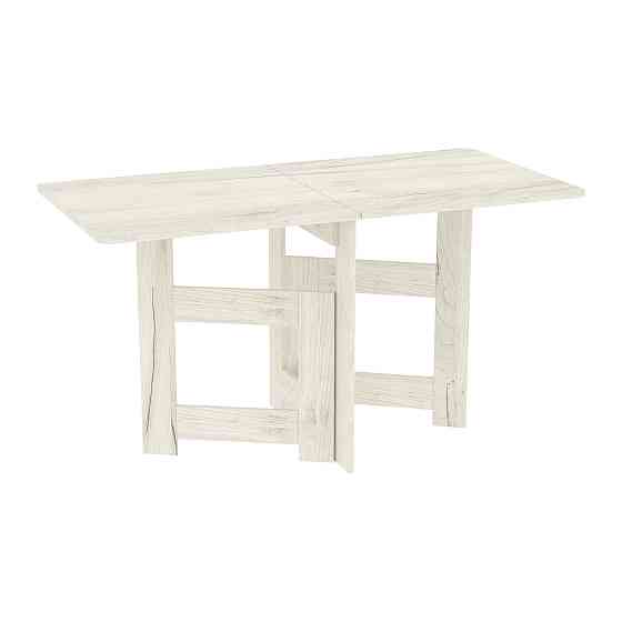 Стол книга, Дуб Крафт Білий, 1400х700х750 Львов