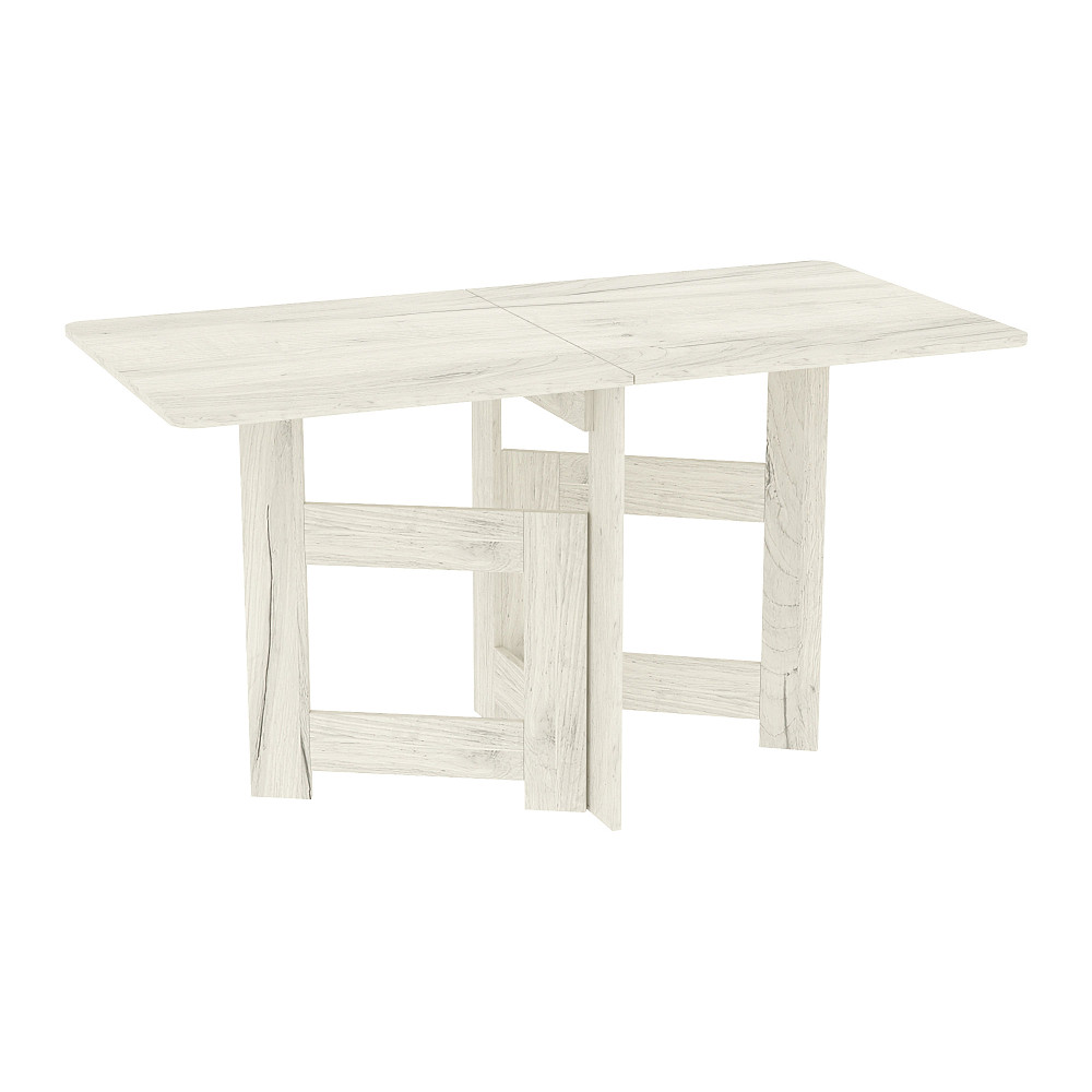 Стол книга, Дуб Крафт Білий, 1400х700х750 Львов - изображение 1