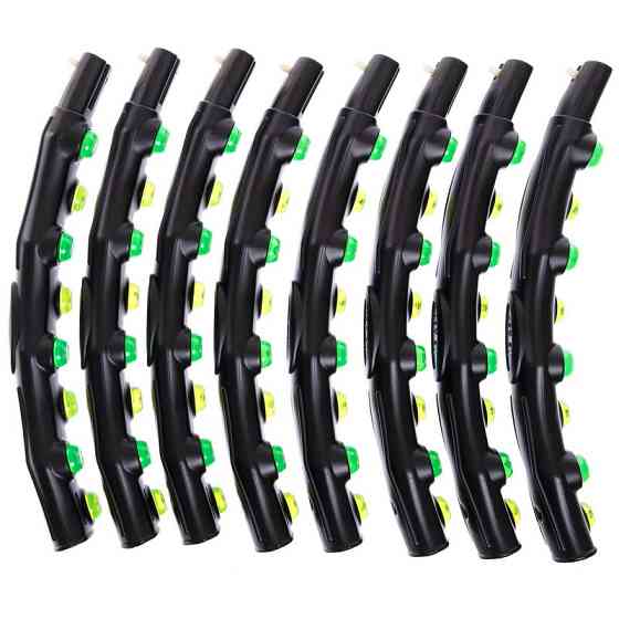 Обруч масажний Hula Hoop DOUBLE GRACE MAGNETIC JS-6002 Вишневе