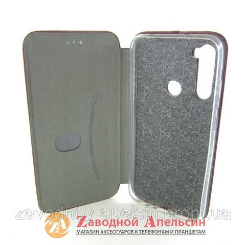Чохол книжка Xiaomi Redmi Note 8 Aspor Case marsala Одеса - фото 3
