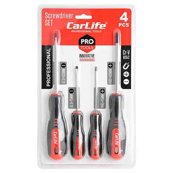 Набір викруток Carlife Cr-V 6150 4шт Киев