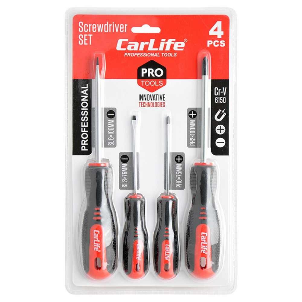 Набір викруток Carlife Cr-V 6150 4шт Киев - изображение 1