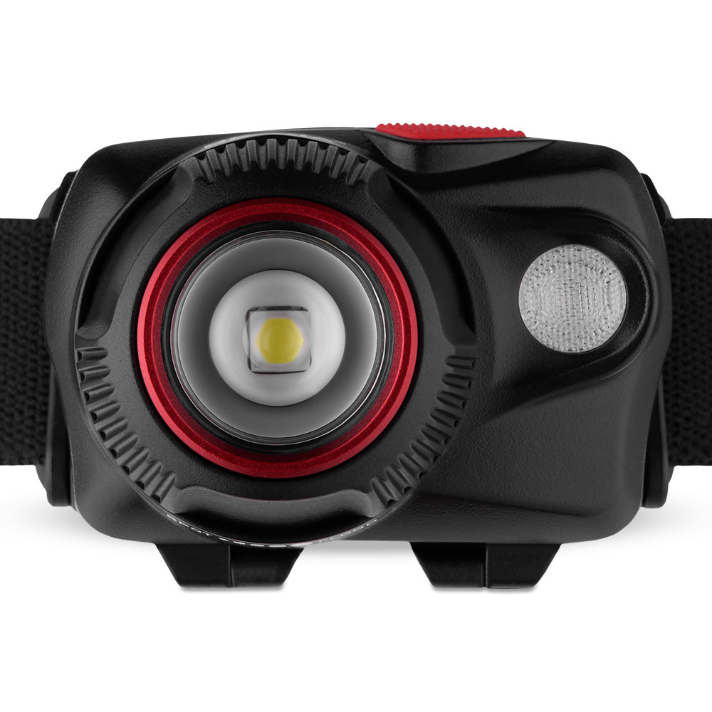 Ліхтар налобний Brevia 520Lm, Focus Control, 800mAh, 3xAAA, білий/червоний Львів - фото 2
