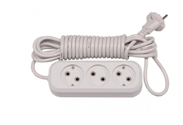 Подовжувач 3-ий 5м 5803-3 "Светоприбор" Харків - фото 2