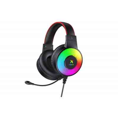 Наушники Vinga HSCU-100 Gaming LED Black (HSCU-100) Винница