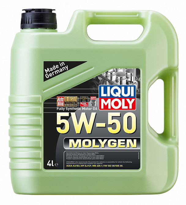 LIQUI MOLY 2543 Molygen New Generation 5W-50 — Високотехнологічна синтетична моторна олива | Захист двигуна нового покоління та ма Ковель - фото 1