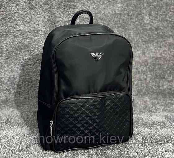 Мужской брендовый рюкзак GA (5155) black Киев