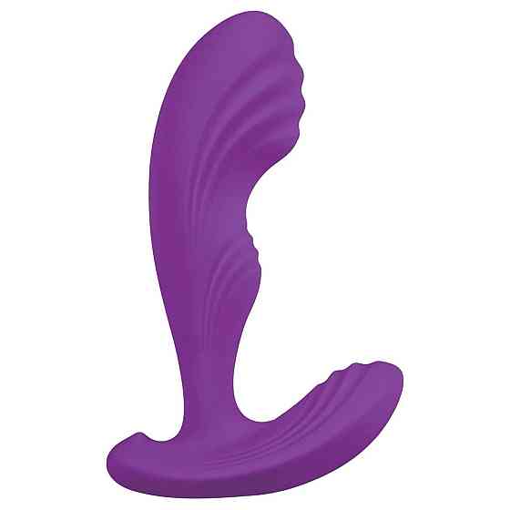 Вібромасажер простати S Pleasures Premium Cozy, Purple, з рельєфною головкою, 10 режимів Sex Aura Київ