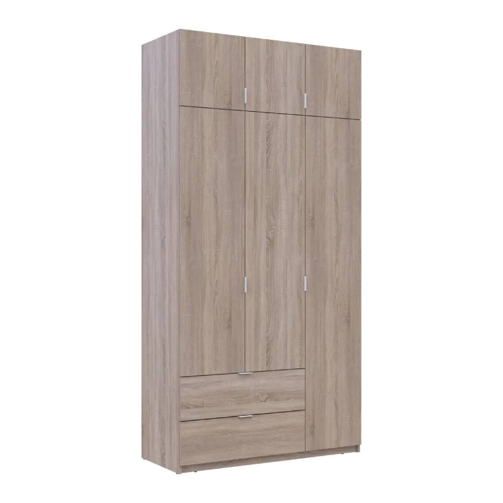 Шкаф для одежды Doros Лукас Дуб Сонома 3ДСП 120х50х240 DRS-011651 (80737799) Днепр - изображение 4