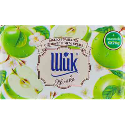 Тверде мило Shik Яблуко 5 х 70 г (4820023360457) Вінниця