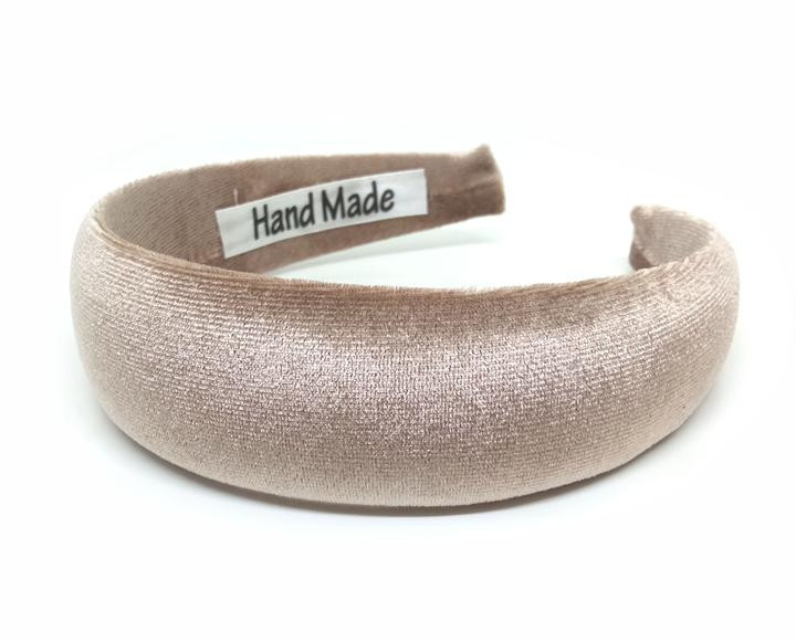 Обруч на голову стильний бежевий Київ - фото 1