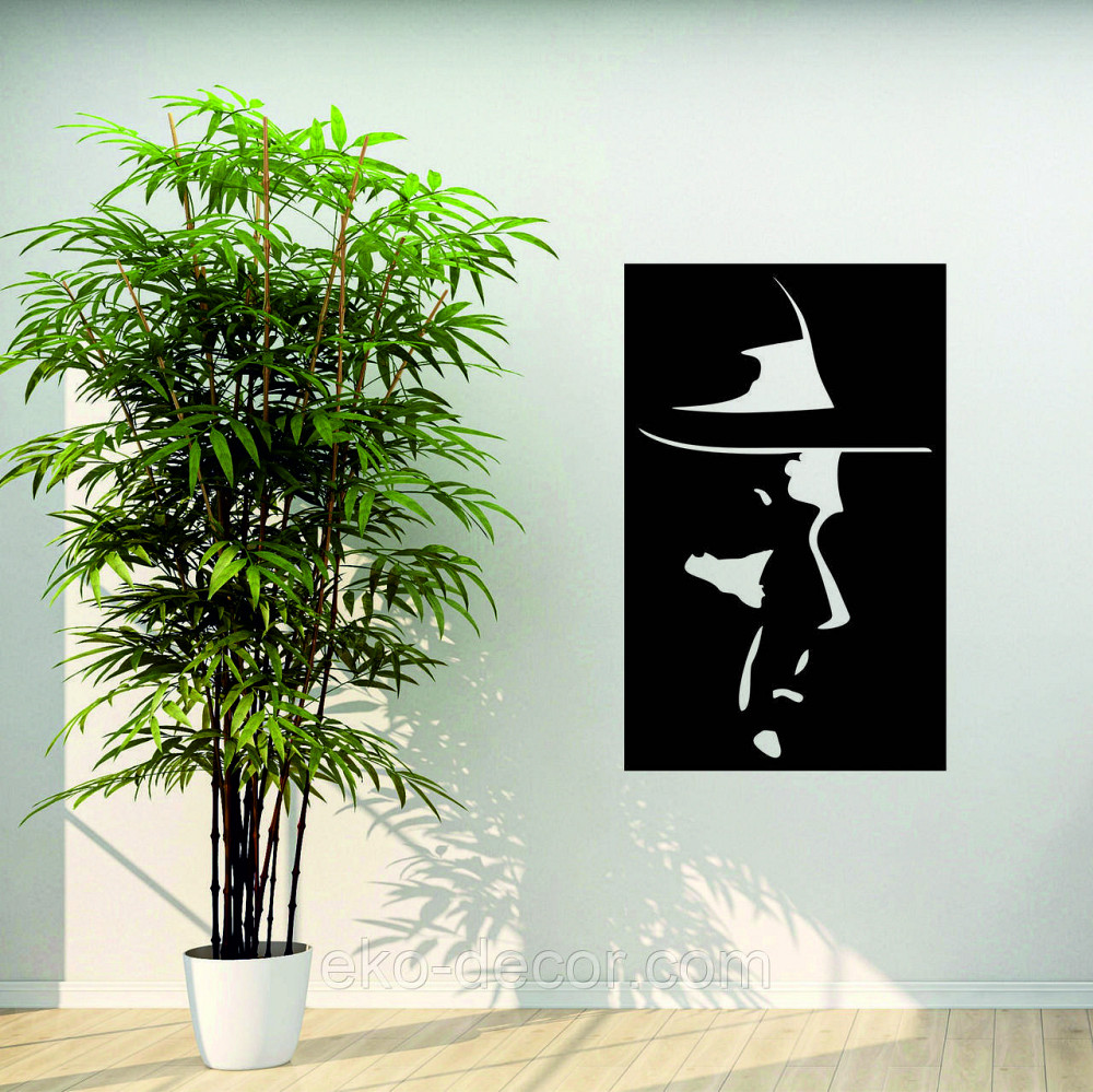 Декоративное настенное Панно «Силуэт мужчины», Декор на стену Киев - изображение 6