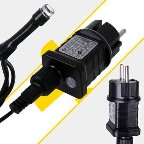 Світлодіодна гірлянда вулична 500 LED 35 метрів Izoxis (24898) Теплий білий Нововолинськ