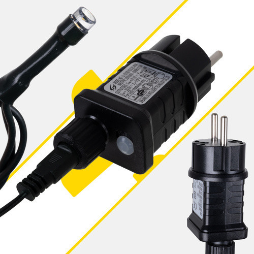 Світлодіодна гірлянда вулична 500 LED 35 метрів Izoxis (24898) Теплий білий Нововолинськ - фото 3