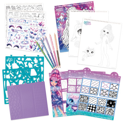 Набор для творчества Nebulous Stars Скетчбук Кристалія. Мотиви самоцвітів (11140) Винница - изображение 3