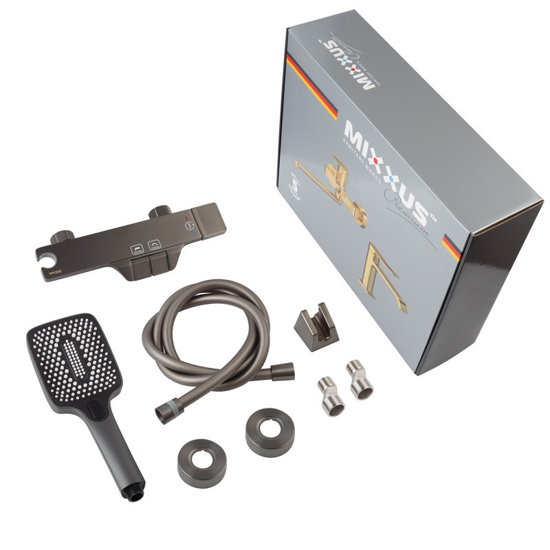 Змішувач для ванни Mixxus Premium Terra 009 Graphite (колір графіт) (MI8384)   ( 21799 ) Харків - фото 4