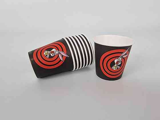 Паперові одноразові склянки 110 мл "BUGS BUNNY" (50 шт.) Харків