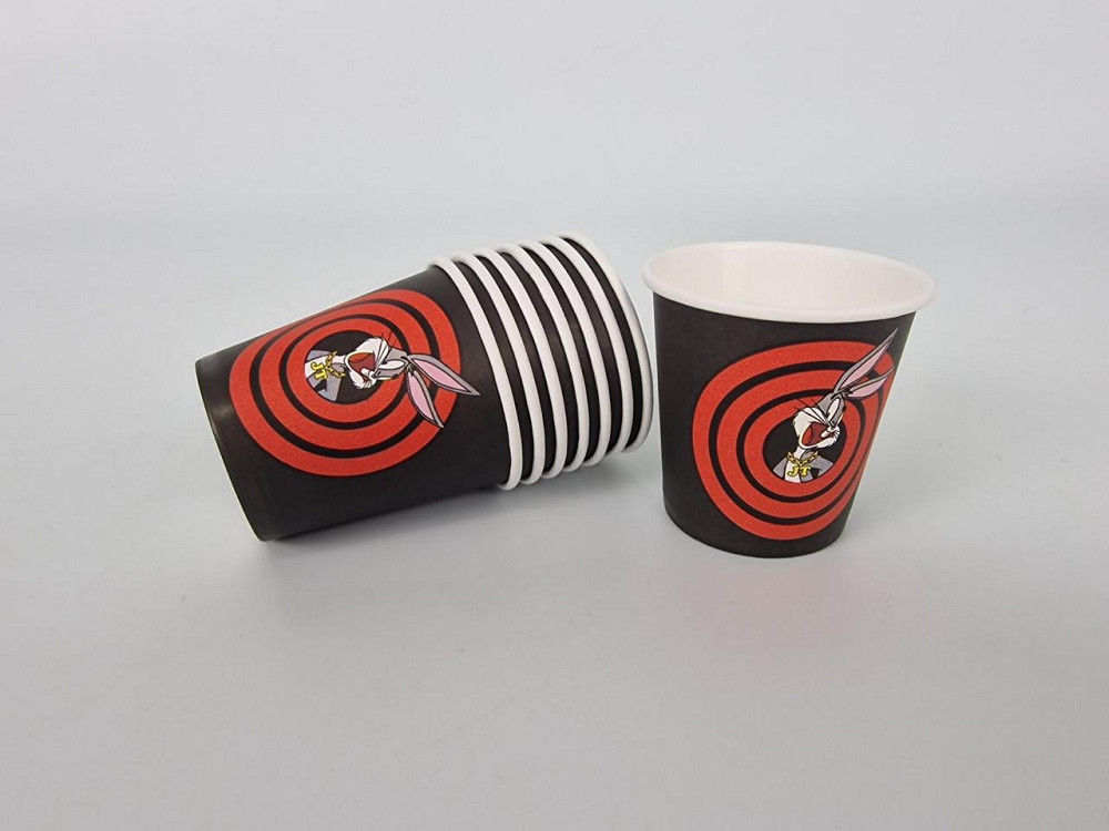 Паперові одноразові склянки 110 мл "BUGS BUNNY" (50 шт.) Харків - фото 1