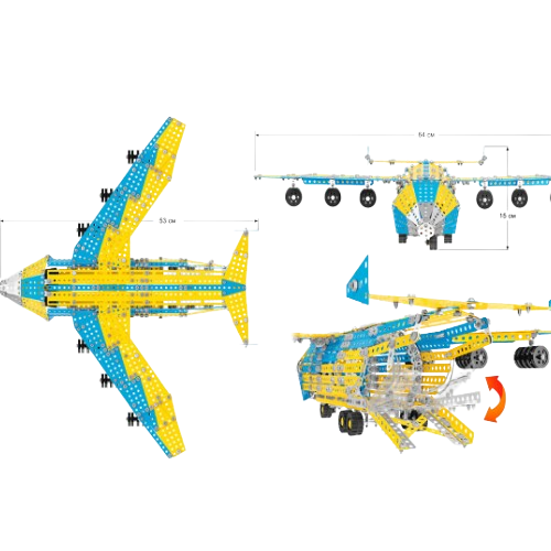 Іграшка Конструктор металевий Технок 9178 Житомир